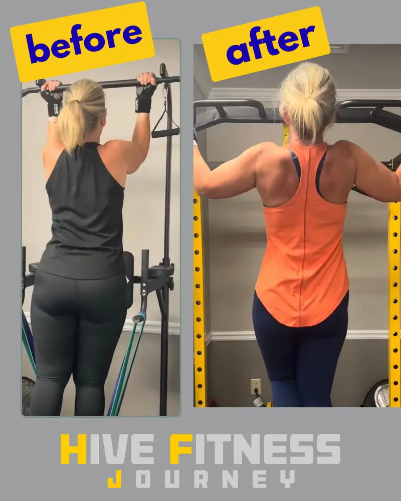 Lucy and Claudia - Hive Fitness Journey before and after transformation in Woodstock, GA